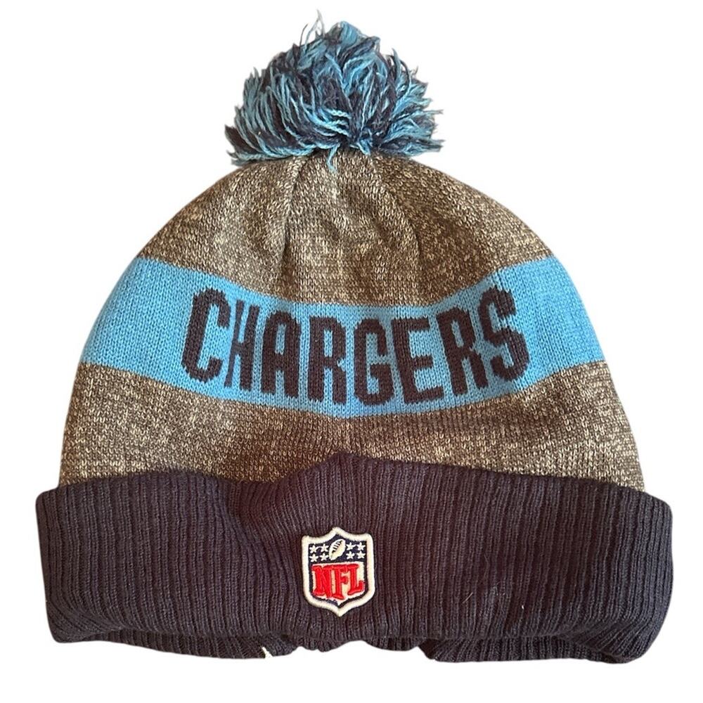 NEW‎ ERA NFL LOS ANGELES CHARGERS BEANIE Hat - Picture 2 of 3